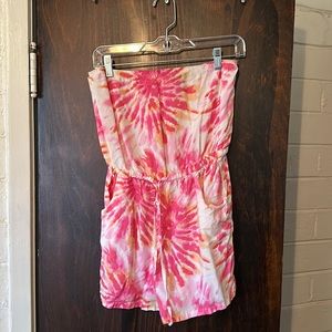 Forever 21 floral romper